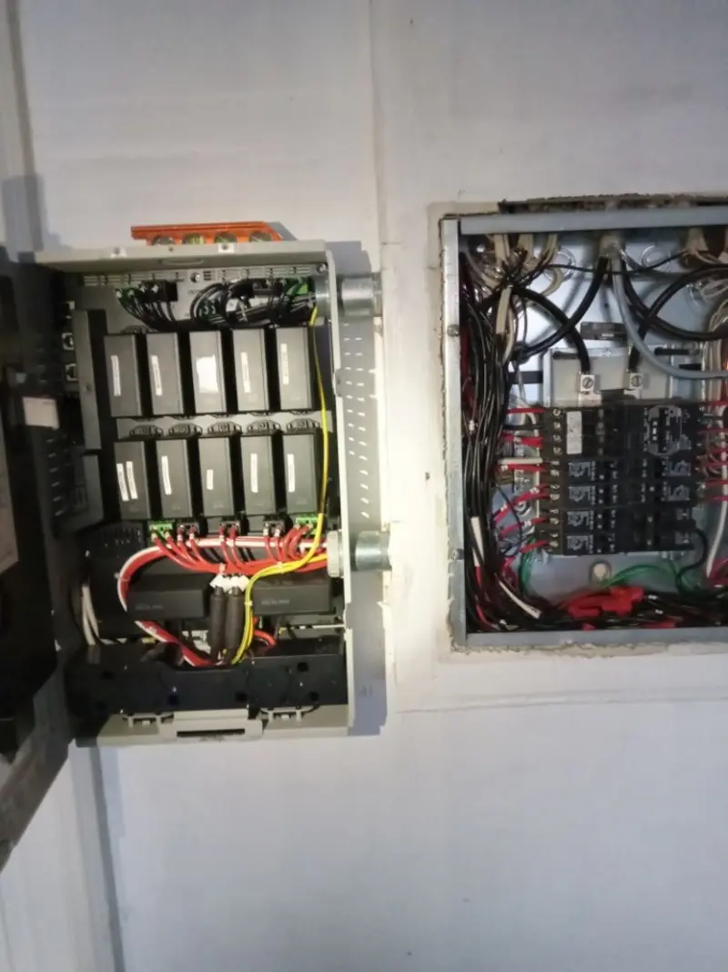 Electrical panel upgrade completed for Commercial Electrician Services in Ayer